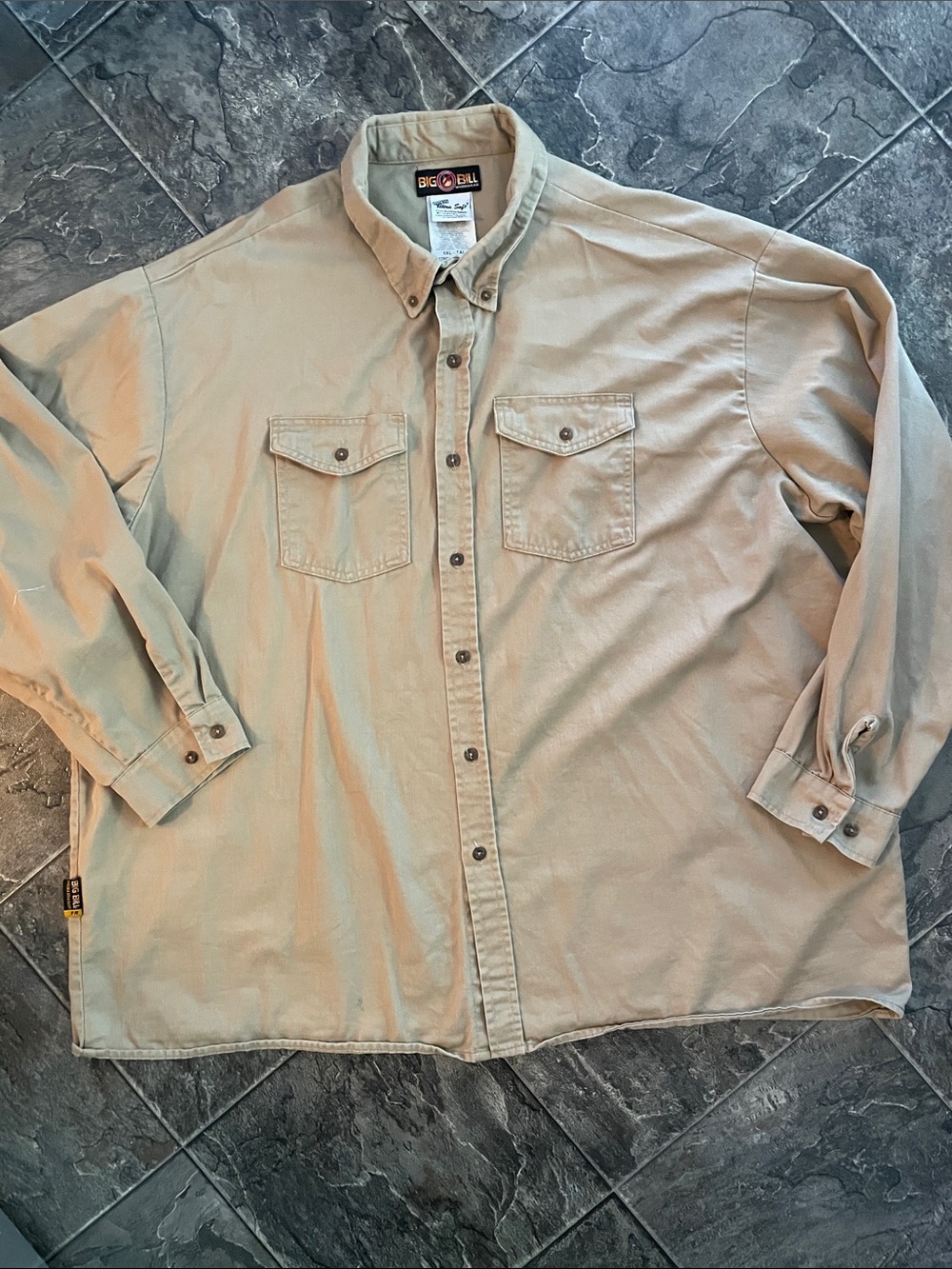 BIG BILL FLAME RESISTANT Workwear INDURA ULTRA SOFT HRC 2 Long-Sleeve Shirt